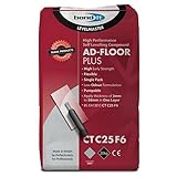 Bond It LEVELMASTER AD-FLOOR PLUS Self Level Leveling Compound 3-50mm Floor Screed Concrete Bar Grey 20KG