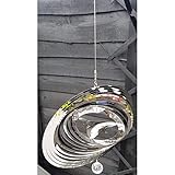 Stainless Steel Garden Wind Spinner - RAF Vulcan Bomber