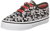 Vans Toddler Authentic C Hello Kitty Black/True White Canvas Fashion Sports Skate Shoe Vjxil8S 8 Child UK