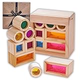 Jaques of London Wooden Blocks | Sensory Toys for Babies | Sound Toys | Wooden Toys | Baby Sensory | Since 1795