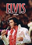 Elvis 2026 Wall Calendar, A3 Size 29.7 x 42 cm, 12 Monthly Photographs, Wirobound, Full Colour.