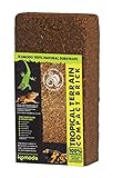 Komodo Tropical Terrain Compact Brick, Natural Substrate for Woodland or Rainforest Habitats