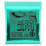 Ernie Ball Not Even Slinky Nickel Wound Electric Guitar Strings - 12-56 Gauge