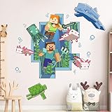 Unvtap Wall Stickers 30 x 79 cm Wallpaper, Posters, Wall Stickers for Bedrooms, Vinyl Wall Sticker, Cartoon Game Wall Art for Boys and Girls Room Decor, for Bedroom Living Room Birthday Gifts