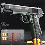 toy，Soft Bullet Toy Gun Shell Ejecting,No need to load, automatic shell ejection. Toy Pistol for Boys, Foam Dart Blaster, Shooting Game Gun Toy Pistol Model, Shell Ejecting Toy Guns，Birthday