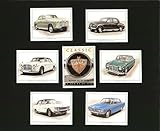 Artofwheels Rover Classic Car - P4 75 Cyclops, 100, 3-Litre, 3.5 Litre Coupe, P6 2000, 3500S - Collectors Cards
