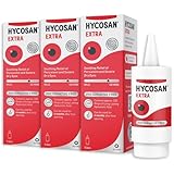 Hycosan Extra - Eye Drops with Hyaluronic Acid for Soothing Relief of Severe and Persistent Dry Eyes - Contact Lens Compatible - Preservative Free - 3 x 225 Measured Doses