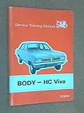 Vauxhall Service Training Manual, BODY HC Viva, TS1024
