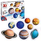 Ravensburger Planetary Solar System 3D Globe Jigsaw Puzzle Set for Kids Age 6 Years Up - Space & Planets - No Glue Required - Easter Presents