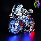 Light Kit Compatible with Lego BMW M 1000 RR 42130 (No Model), Decoration Lighting Set Compatible with Lego 42130 BMW M 1000 RR Creative Toys