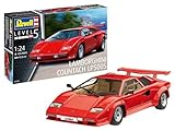 Revell 07730 Lamborghini Countach LP500S 1:24 Scale Unbuilt/Unpainted Plastic Model Kit