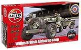 Airfix 1/72 Willy's British Airborne Jeep # A02339