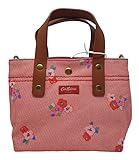 Cath Kidston Pansy Twill Mini Cross Body hand Bag in Brilliant Red