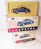 Corgi vanguards (pörsche) 356 soft top metallic aquamarine car 1.43 scale diecast model