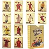 Vmxlso 55 Pcs Gold Football Cards 2025, Premier League, UEFA Champions, Euro 2025 Collectibles