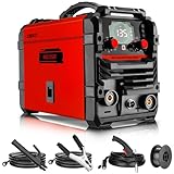 MIG Welder 135Amp: DEKO 220V MIG/Lift TIG/Stick 3-in-1 Welding Machine IGBT Inverter Portable Kit with Welding Gun