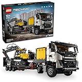 LEGO Technic Volvo FMX Truck & EC230 Electric Excavator Toy for 10 Plus Year Old Boys & Girls, Vehicle Building Set for Kids Who Love Heavy-Duty Construction Models, Birthday Gift Idea, 42175