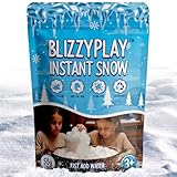 Lets Go Crimbo Instant Snow Fake Snow Artificial Snow Play Snow Slime Just Add Water 1 Pack