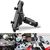 evomosa Motorbike Cell Phone Holder Mount GPS Support Stand for 4 '' - 7 '' Smartphone Fits all Motorcycles with Holes For R1 R6 S1000RR F5 CBR650F VFR1200