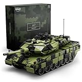 Nifeliz Leopard II A7 Tank, WW2 Military Tank Building Set, Collectible Army Model to Build and Display, Adult Gift Ideal for Military Enthusiasts (2068 PCS, NF10269)