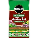 Miracle-Gro PEAT FREE Premium Garden Soil, 30 litre