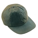 Barbour Mens Olive Wax Sports Cap