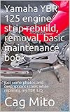 Yamaha YBR 125 engine strip rebuild, removal, basic maintenance book: Just some photos and descriptions i tools while repairing my YBR 125
