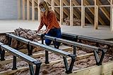 LoftZone StoreFloor Loft Decking (Without Boards) - Protected Loft Insulation = Safer Extra Storage + Lower Heating Bills. Stronger and Safer Than loft Legs or loft Stilts. BBA Approved.