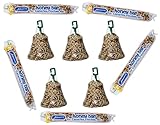 JOHNSONS CANARY HONEY BAR & SEED BELLS MIXED VARIETY BIRD TREATS 5 OF EACH PACK