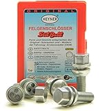 Fits Audi Q7 Locing Wheel Nuts & Bolts M14x1.5 AL3R