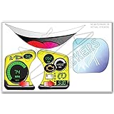 Basic Replacement Sticker Set SIZED TO FIT 30th Anniversary Little Tikes Cozy Coupe Toy Car Ride On with Eyes on Dash, Yellow