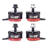 Readytosky - RS2205-2300KV Brushless Motors 2xCW 2xCCW - RC Motors for Drones, Quadcopters, Planes