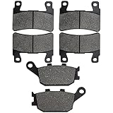 Yerbay Brake Pads Front/Rear for HONDA CBR900RR Fireblade 900 1998-2003/ CBR 929 RR 2000-2001/ CBR 954 RR 2002-2003/ CBR900 RR Fireblade 1998-2003/ VTR 1000 2000-2007
