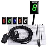 Motorcycle Display Gear Indicator Shift Light for Kawasaki Z750 Z 750 Z1000 2007 2008 2009 ECU Plug Direct Mount 1-6 Speed