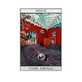 Yuangoes Tame Poster Impala Music Album Collage Vintage Cover Music Posters for Room Aesthetic Canvas Wall Art Bedroom Decor12x18inch(30x45cm)