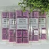 Devon Melts - Parma Violets - Highly Scented 100% Soy Wax Snapbar