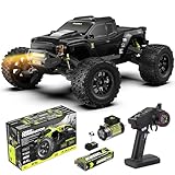 RIAARIO RC Cars Mini 1:10 Brushless RC Car for Adults Max 50 mph All Terrain Hobby Trucks Electric Off-Road Monster Trucks 4WD Remote Control Car Truck Waterproof with Carbon Fiber