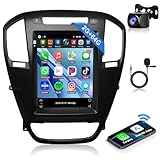 2G+64G Wireless Carplay Android Car Stereo for Buick Regal 2009-2013 Opel Vauxhall Insignia 2009-2013, 9.7 Inch Touch Screen Car Radio with Android Auto GPS Bluetooth FM RDS HiFi WiFi Backup Camera