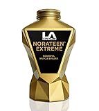 LA Muscle Norateen Extreme | Natural Testosterone Booster for Bodybuilding | Gets You Massive | Muscle Building Ingredients | Suitable for Vegans and Halal (180 Tablets (1 x Pack))