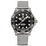 Pagani Design 007-Model Men's Automatic Watches Japan Movement Rotating Ceramic Bezel Stainless Steel Waterproof Self Winding Wrist Watch