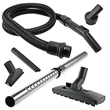 SPARES2GO 4 Lug Hose Extension Rod/Attachment Hoover Tool Kit for Vax 2000 2100 Vacuum Cleaner