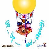 Magic Roundabout Greeting / Birthday / Any Occasion Card: "Balloon Ride" 100% Genuine Licensed Product