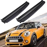 Front & Rear Sunroof Sunshade Cover for Mini Cooper R55 R56 2007-2016 Car Sunroof Shade Cover Assembly 54102757016 54102755848 54102755849 Black Panoramic Sunroof Shade Sunroof Blind Roller