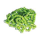 Tioheam Bird Leg Bands 2025, Pigeons Rings 50, Pigeon Supplies Bands Bird Foot Rings Pegeon Accessories for Racing Parrot Chicks Duck