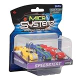 JOHN ADAMS | MICRO SYSTEMZ SPEEDSTERZ: A set of 3 racing car style micro vehicles! | Toy Vehicles & Playsets | Die Cast Cars | Ages 4+