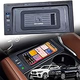 Wireless Car Charger Compatible with BMW X5/X6 2014-2018 Center Console Accessory, 15W Fast Charging Phone Charger Pad for BMW X5 F15 2014-2018/X6 F16 2014-2019, Gift for BMW Owner