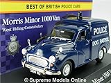 MORRIS MINOR VAN MODEL WEST RIDING POLICE 1:43 SCALE CORGI VANGUARDS ATLAS T3Z