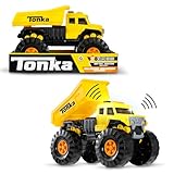 Basic Fun Tonka Mega Machines, Dump Truck, Kids Construction Gift Toys for Boys and Girls, Construction Vehicle Playset for Kids, Suitable for Kids Aged 3 06248