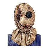 Rubber Johnnies SCARECROW Mask, Adult, Halloween Masks, Burlap, Tinman, Latex
