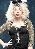 Boland 80s Madonna Style Fancy Dress Jewel Cross Necklace